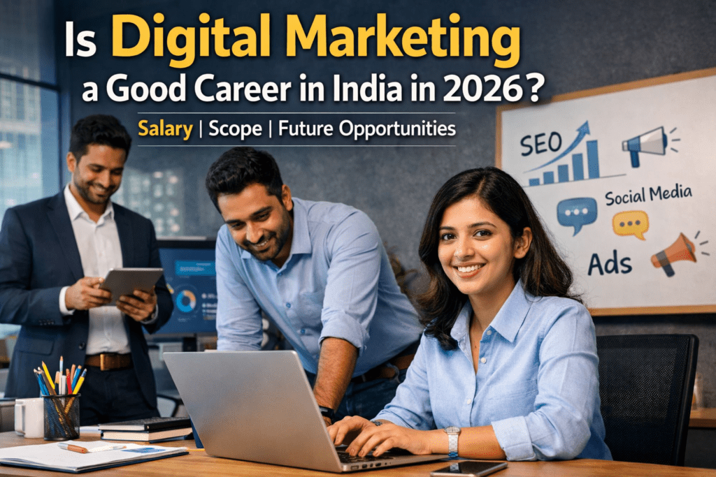 Is Digital Marketing a Good Career in India in 2026? Salary, Scope & Future