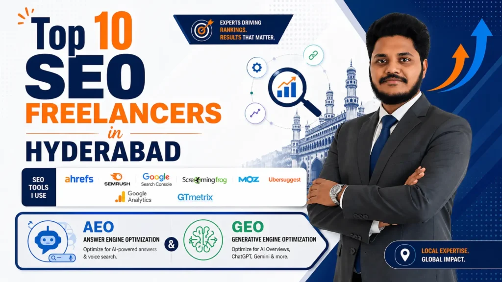 Top 10 SEO Freelancers in Hyderabad