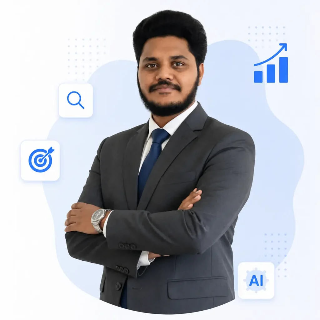 Digital Marketing freelancer in hyderabad| helps businesses to rank in google also cited in google AI overviews, chatgpt, perplexicity, gemini
